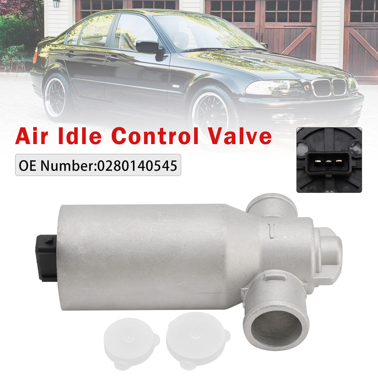 1993-2006 BMW 323i X3 X5 Z3 Z4 2.0L 3.0L Idle Air Speed Control Valve 0280140545 Generic