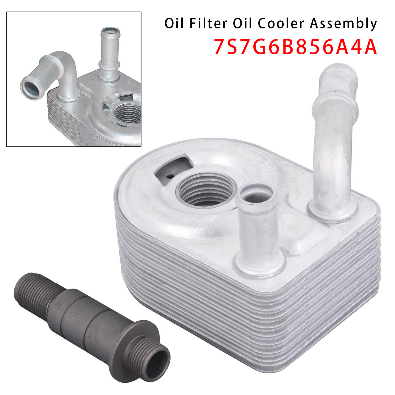 2004- Ford B-MAX FIESTA FOCUS GALAXY MONDEO Engine Oil Cooler 7S7G6B856A4A Generic