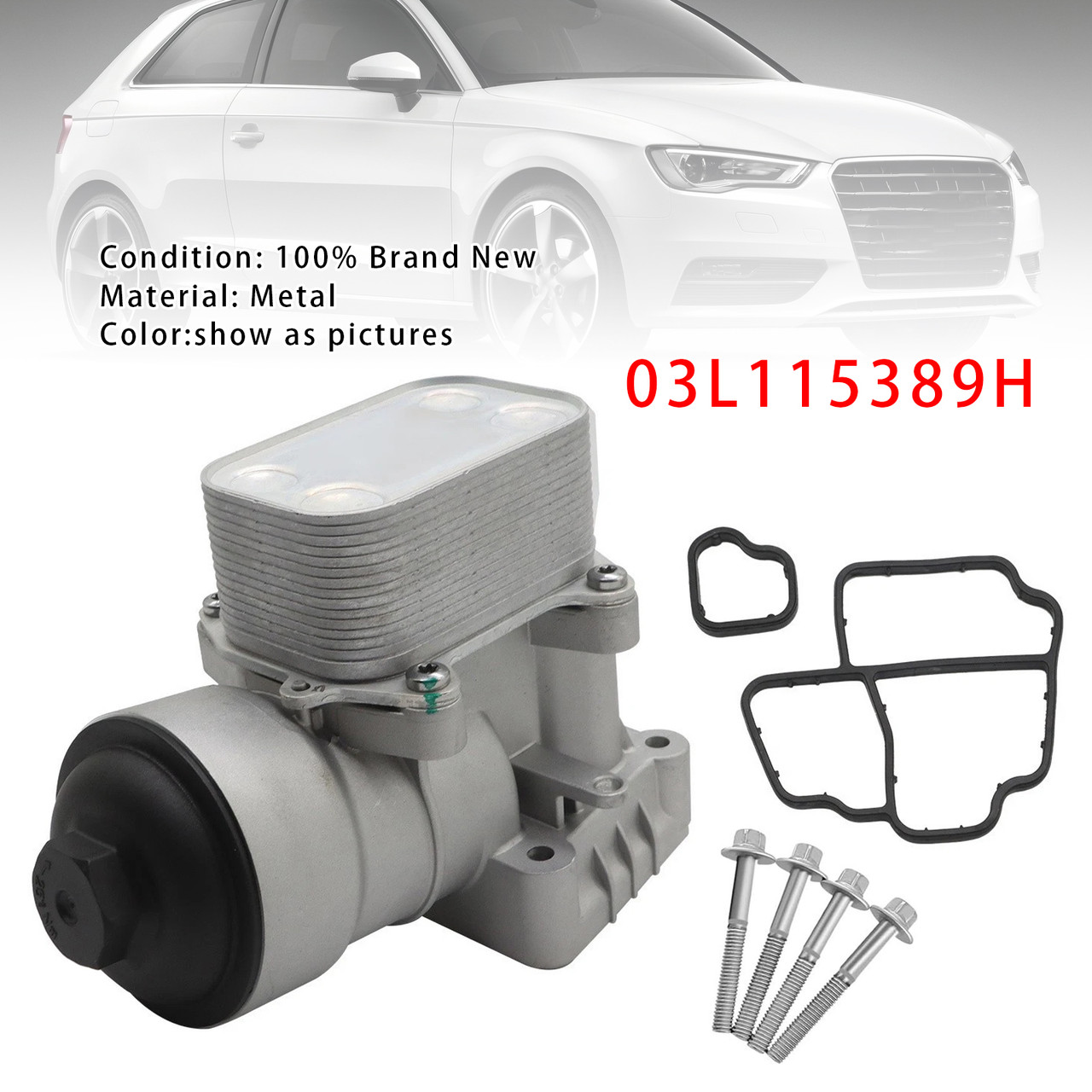 2012-2014 VW Amarok Passat 2.0L Oil Filter Housing 03L115389H Generic