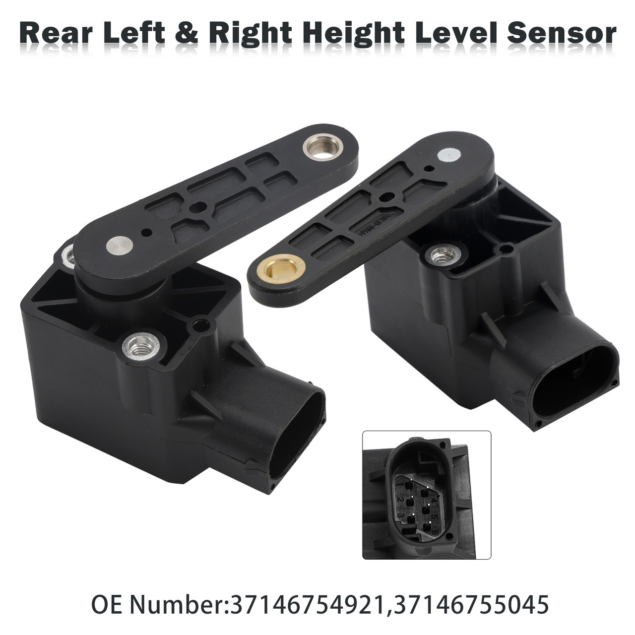 2000-2006 BMW X5 (E53) Rear Left & Right Air Suspension Ride Height Level Sensor Generic