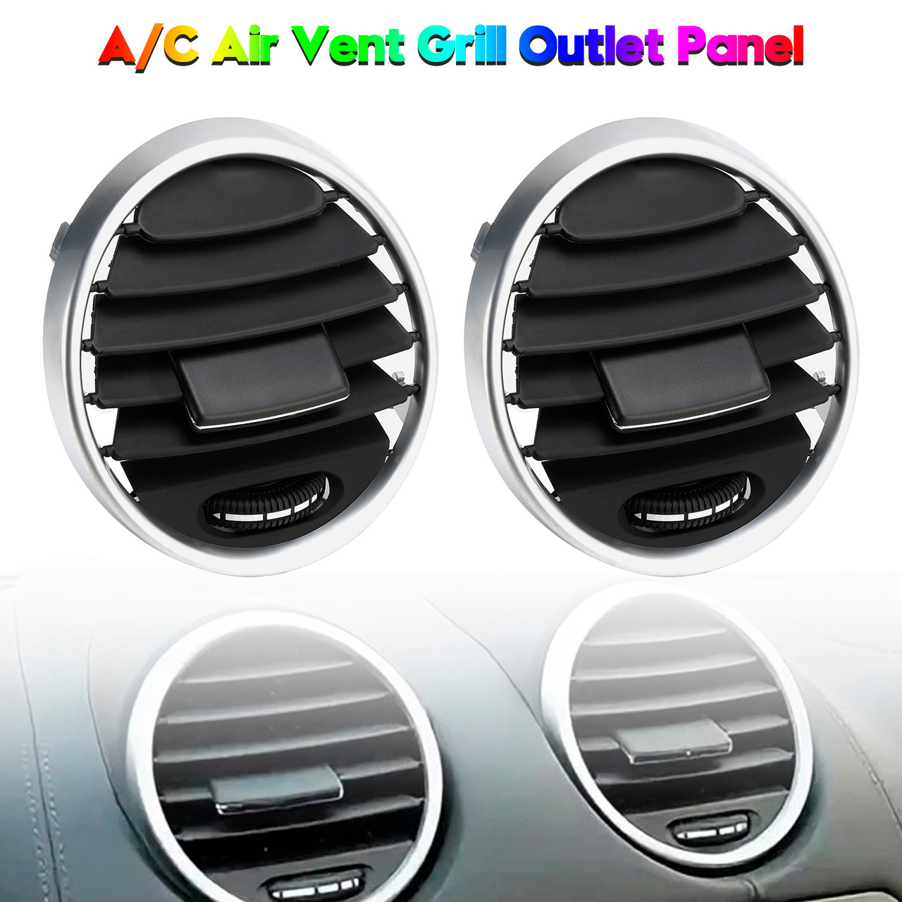 2006-2012 Mercedes-Benz GL class (X164) 2Pcs A/C Air Vent Grill Outlet Panel A1648301954 Generic