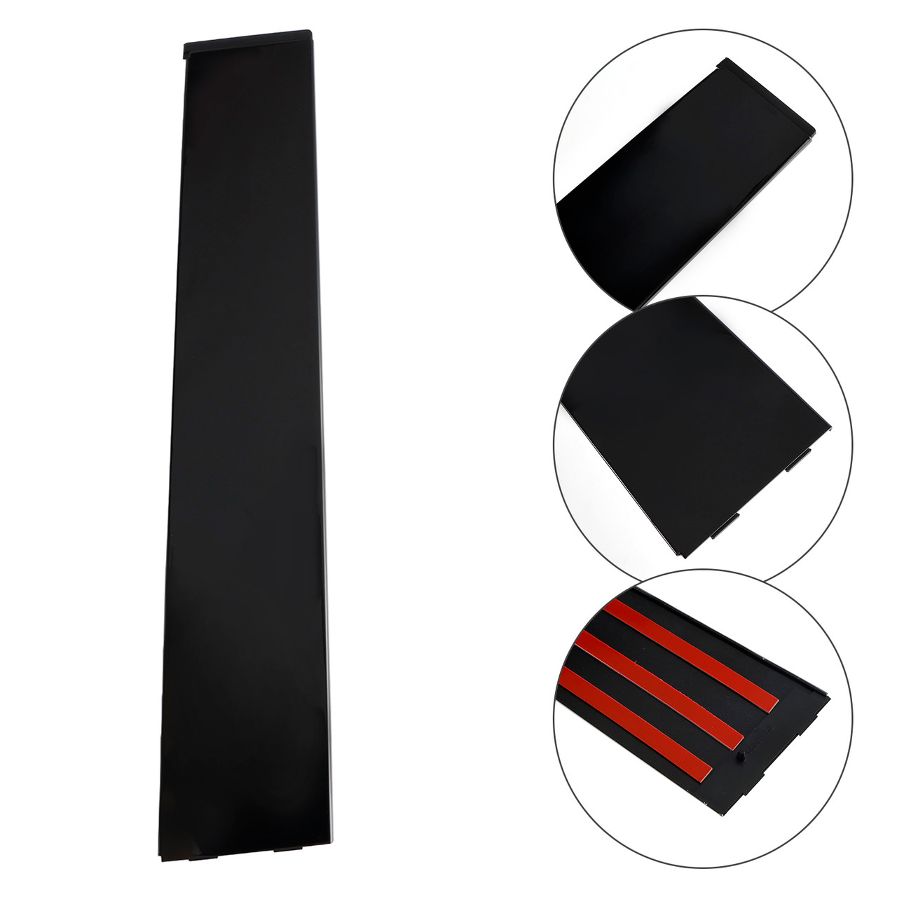 2011-2022 Jeep Grand Cherokee/ WK Left Rear Door Pillar Window Trim Applique B 57010447 Generic