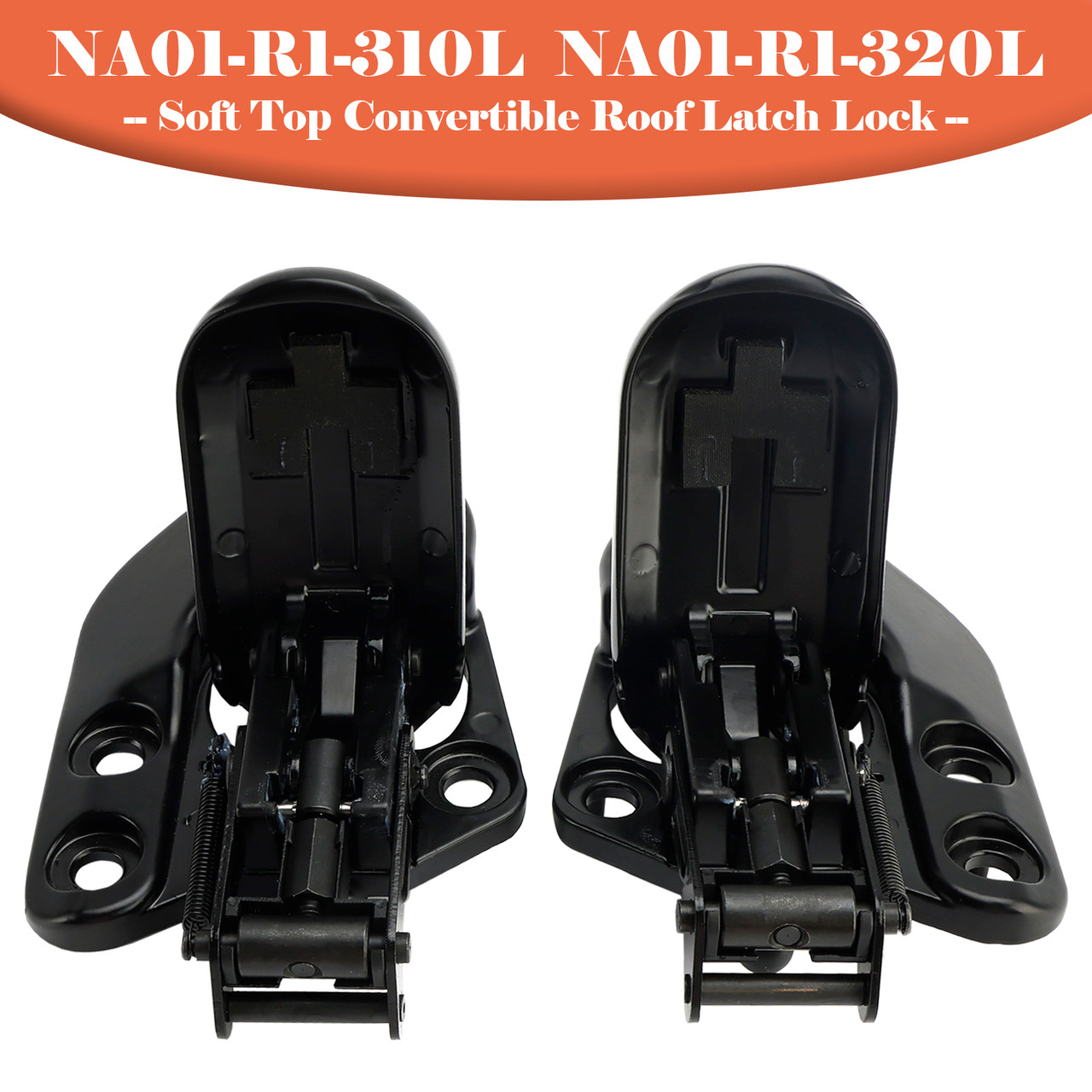 1990-2003 Mazda Miata Soft Top Convertible Roof Latch Lock NA01-R1-310L Generic