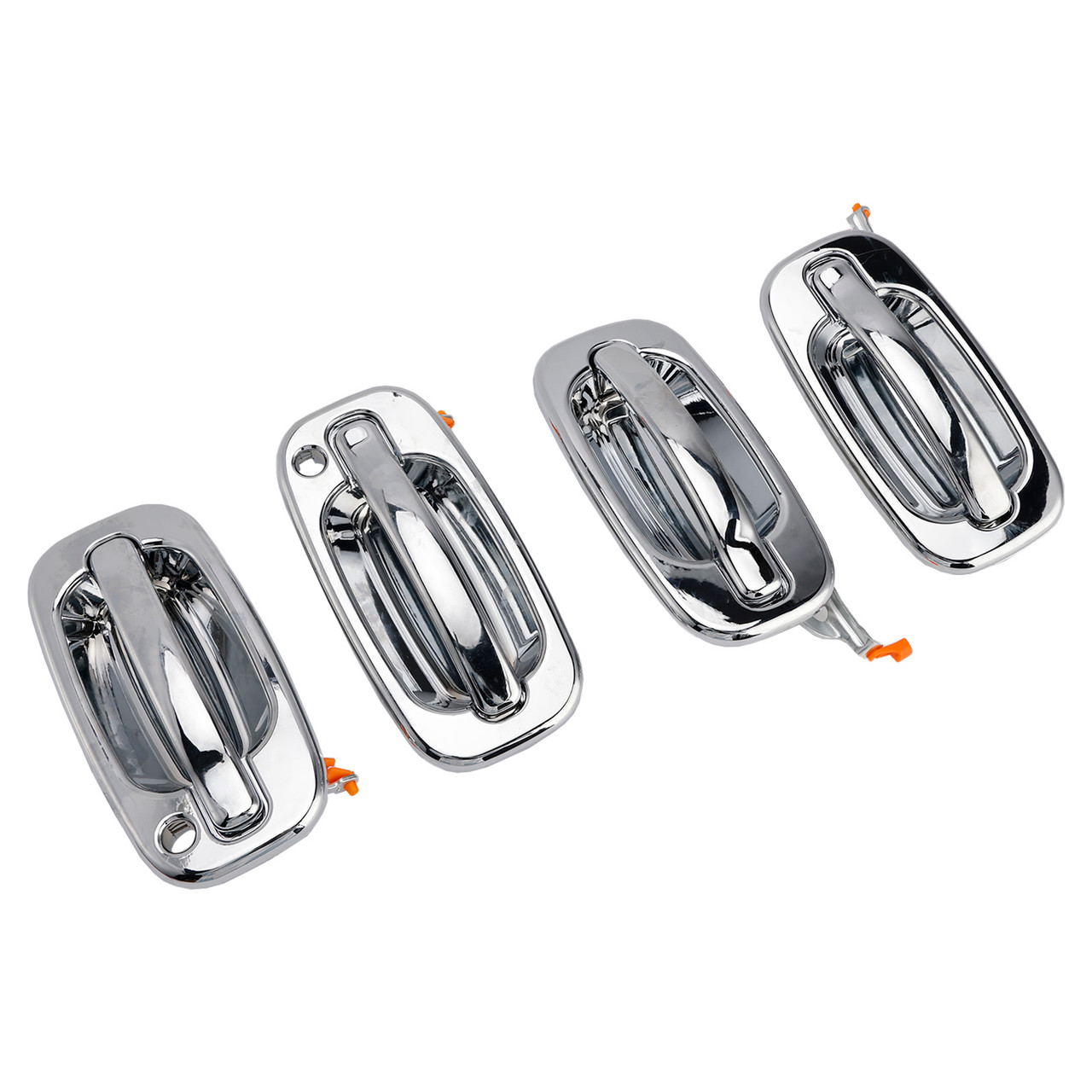 2000-2006 GMC Yukon XL 1500 2500 4PCs Front Exterior Door Handle Set Chrome 15745149 Generic