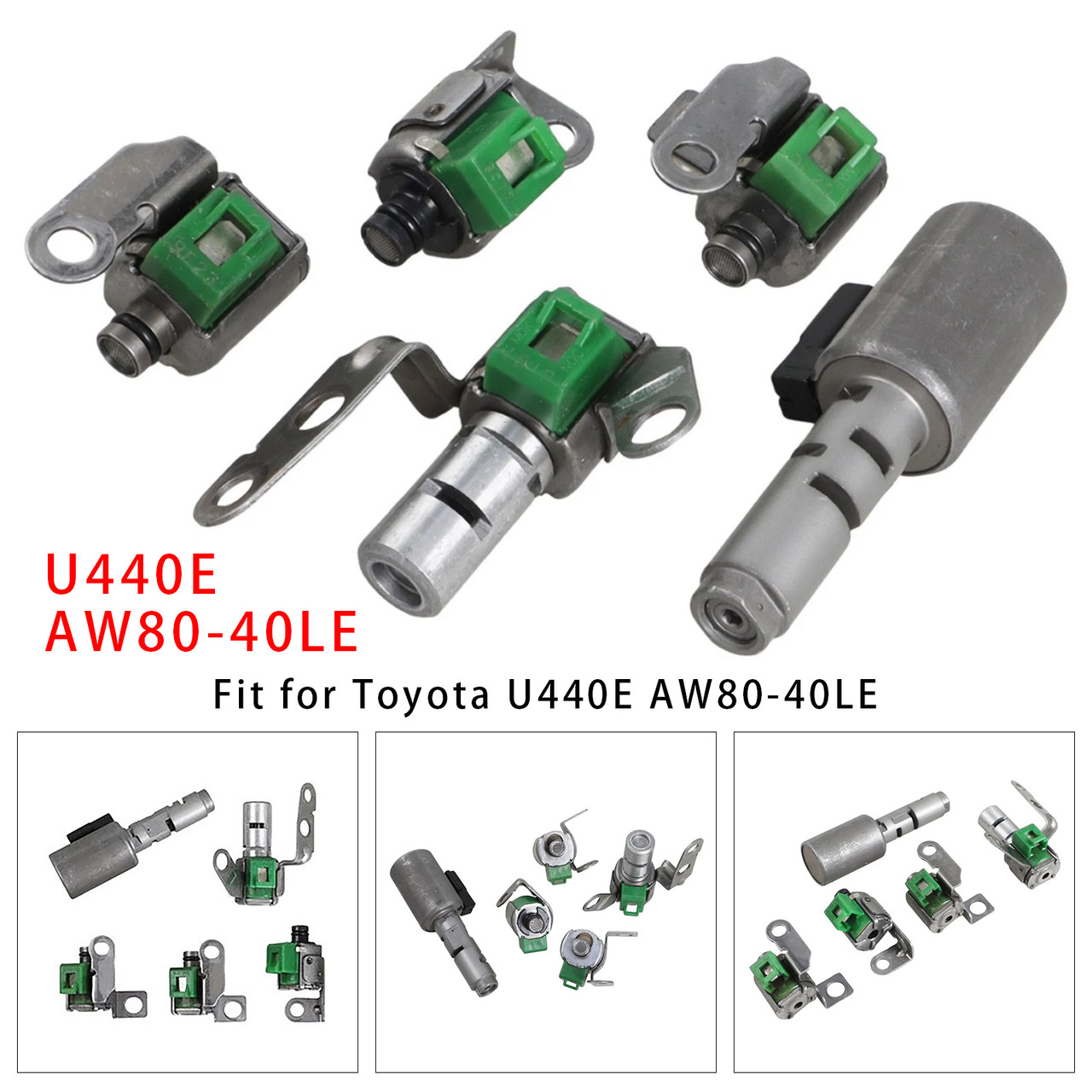 Suzuki U440E AW80-40LE 5PCS Transmission Solenoid Shift Kit Generic