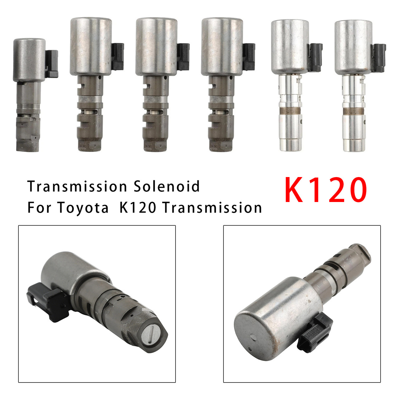 2021 Toyota Corolla SE 6PCS K120 Transmission Solenoid Kit Generic