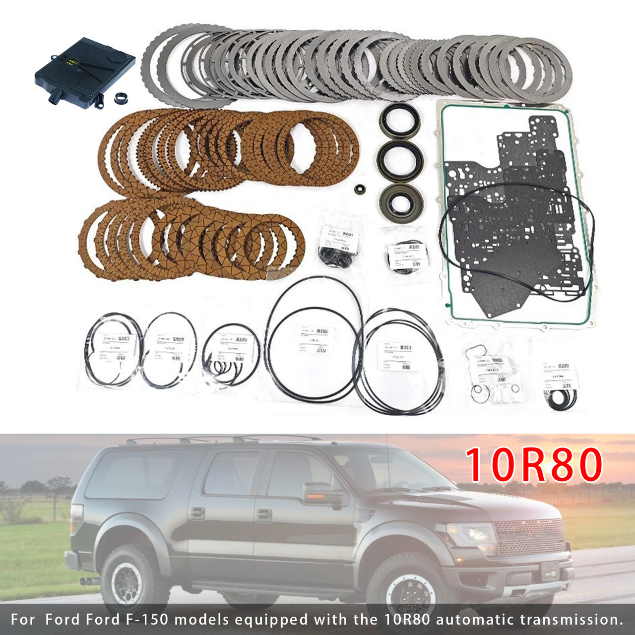 2018- on Lincoln Navigator 8PCS 10R80 Automatic Transmission Solenoid Kit Generic