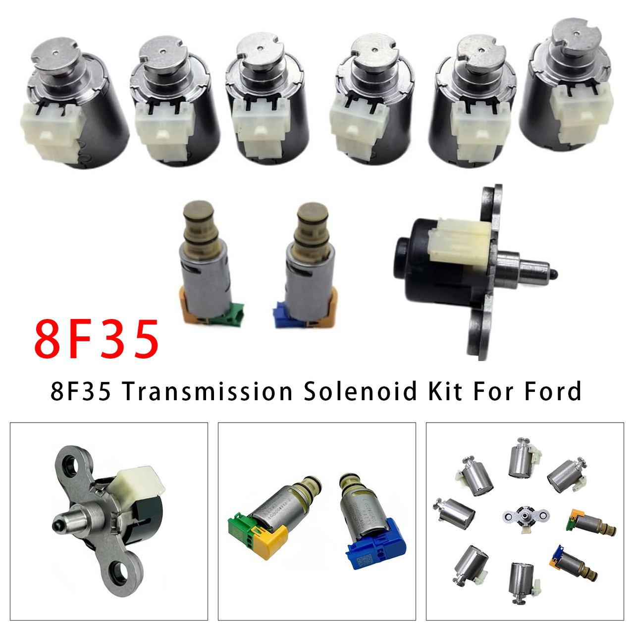 Ford Escape 1.5 2.0 9PCS 8F35 Automatic Transmission Solenoids Generic