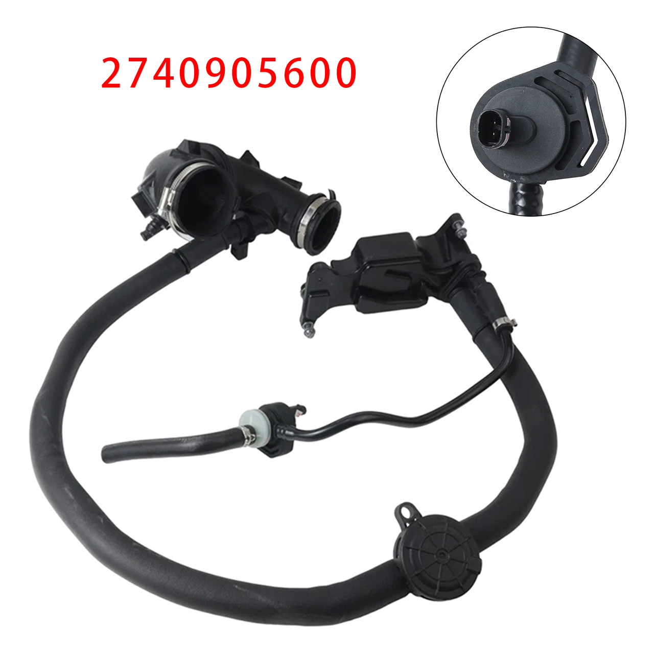 2020- Benz GLE (C167) Crankcase Ventilation Suction Line 2740905600 Generic