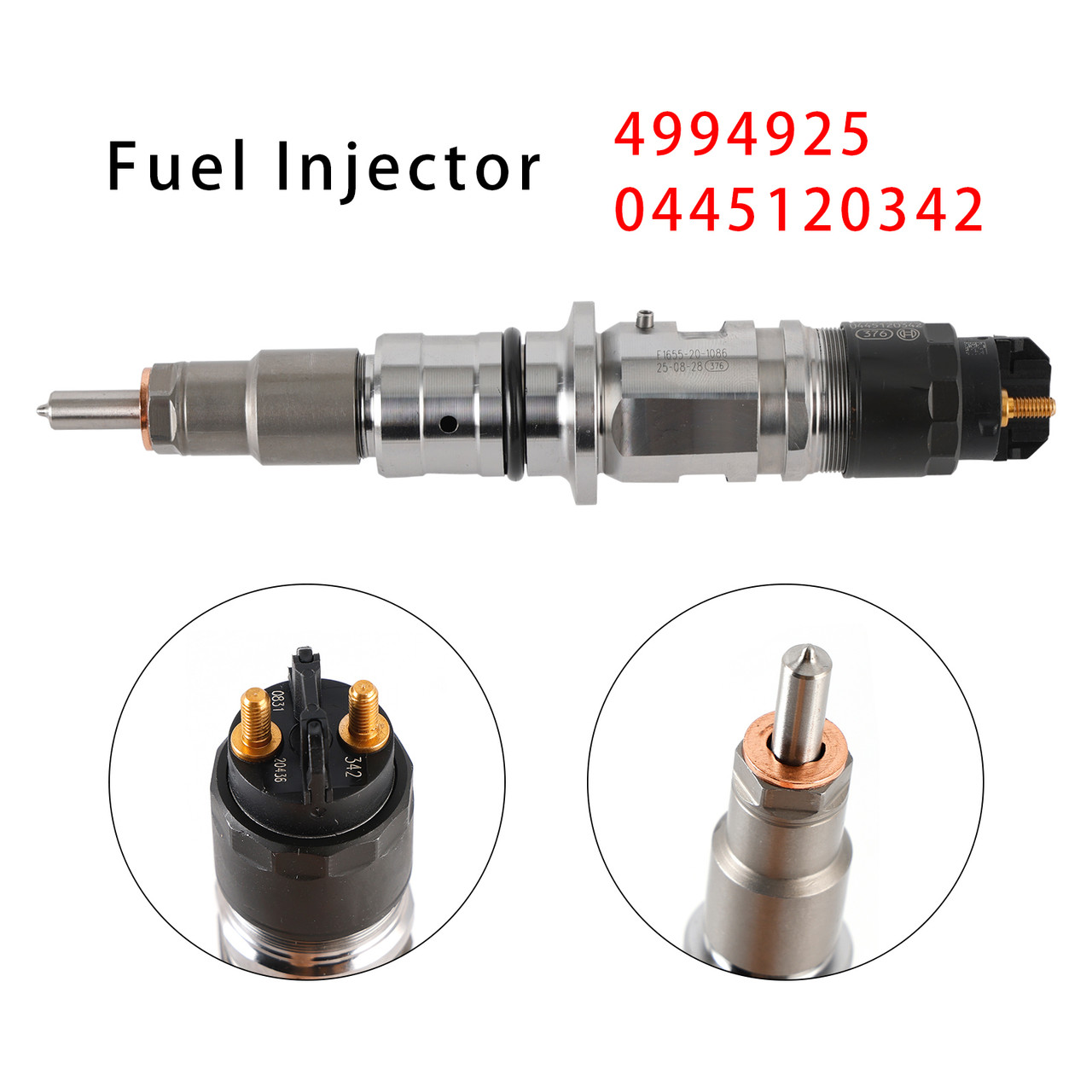 2013-2018 Dodge Ram 6.7L 1Pcs Fuel Injector 4994925 0445120342 Generic