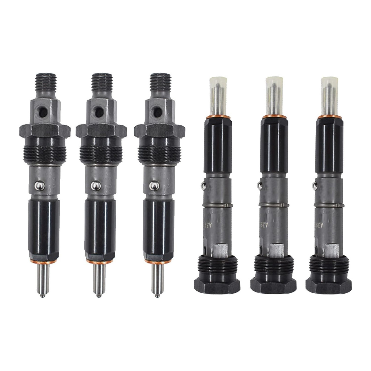 1989-1993 Dodge Cummins 5.9L 12v 6Pcs Fuel Injector 0432131837 3919350 Generic