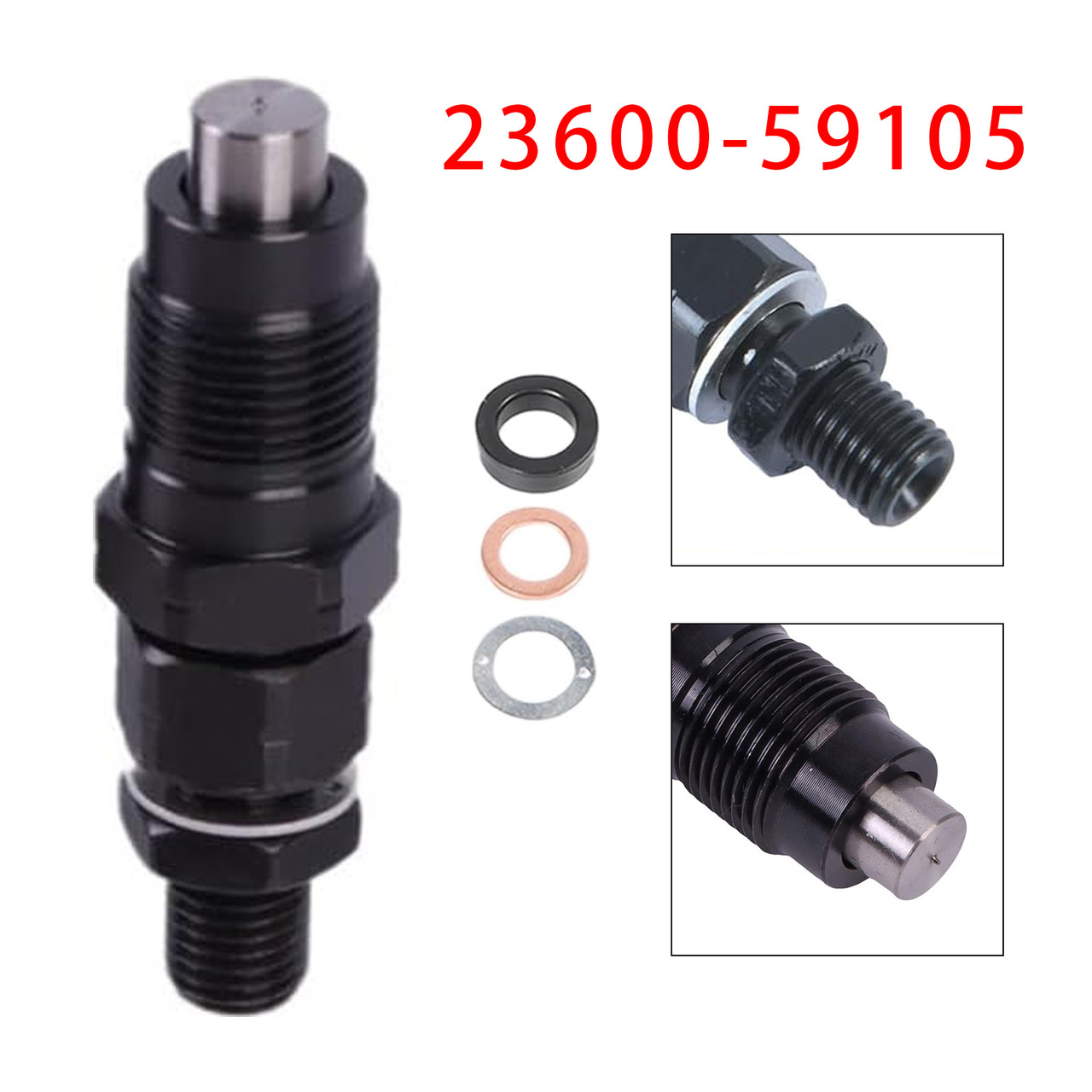 Toyota 3L Hilux Hiace 2.8L Engine 1Pcs Fuel Injector 23600-59105 Generic