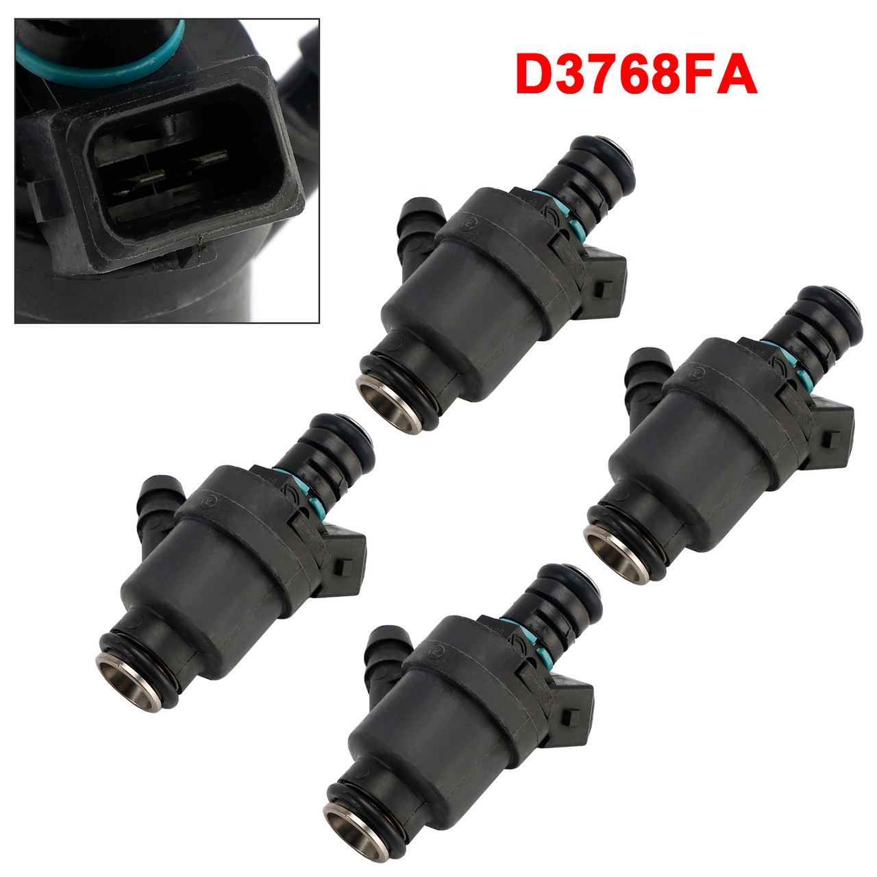 1993-2005 BMW E36 4Pcs Fuel Injector D3768FA 1247931 Generic