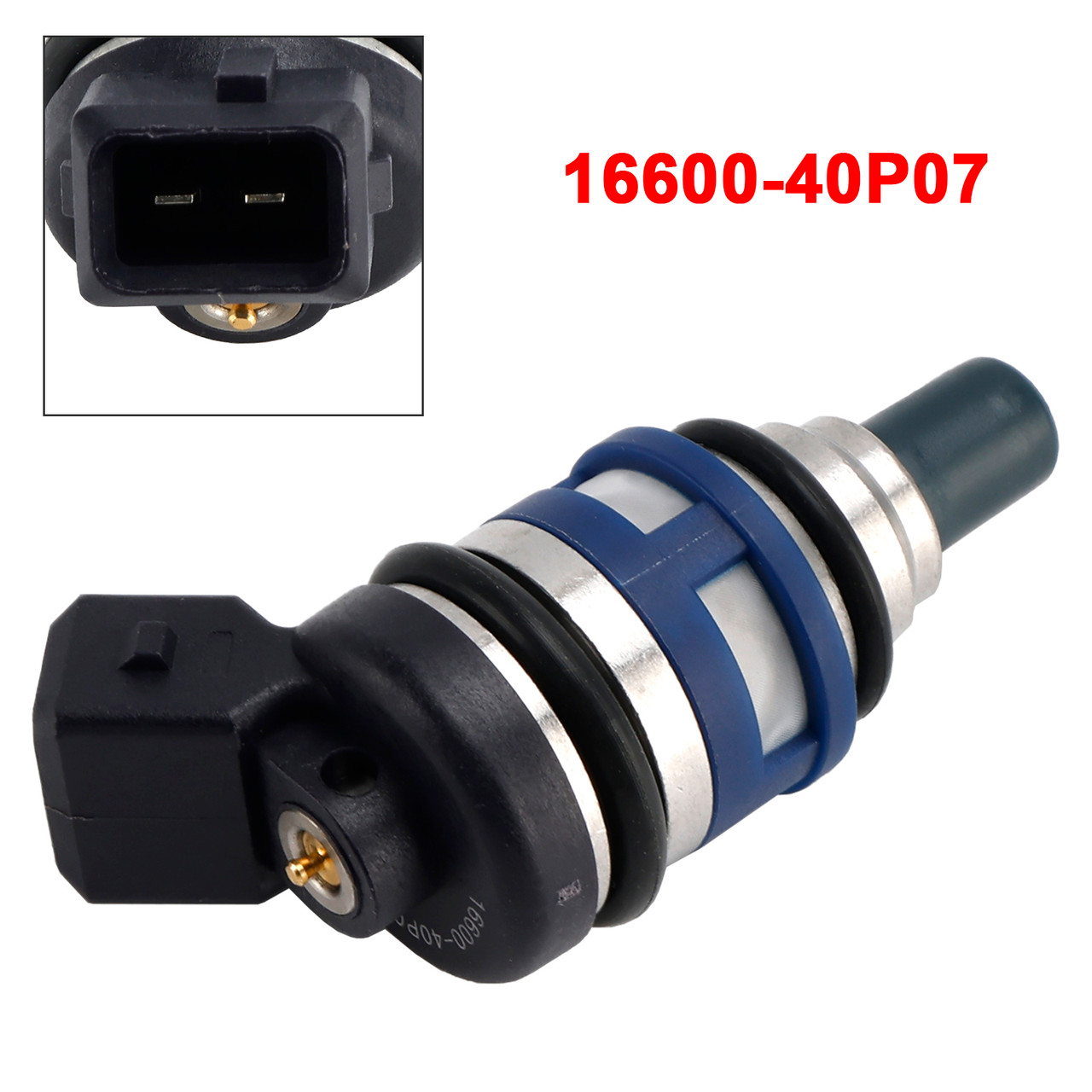 1989-1996 Nissan 300ZX 3.0L V6 Turbocharged 1Pcs Fuel Injector 16600-40P07 Generic