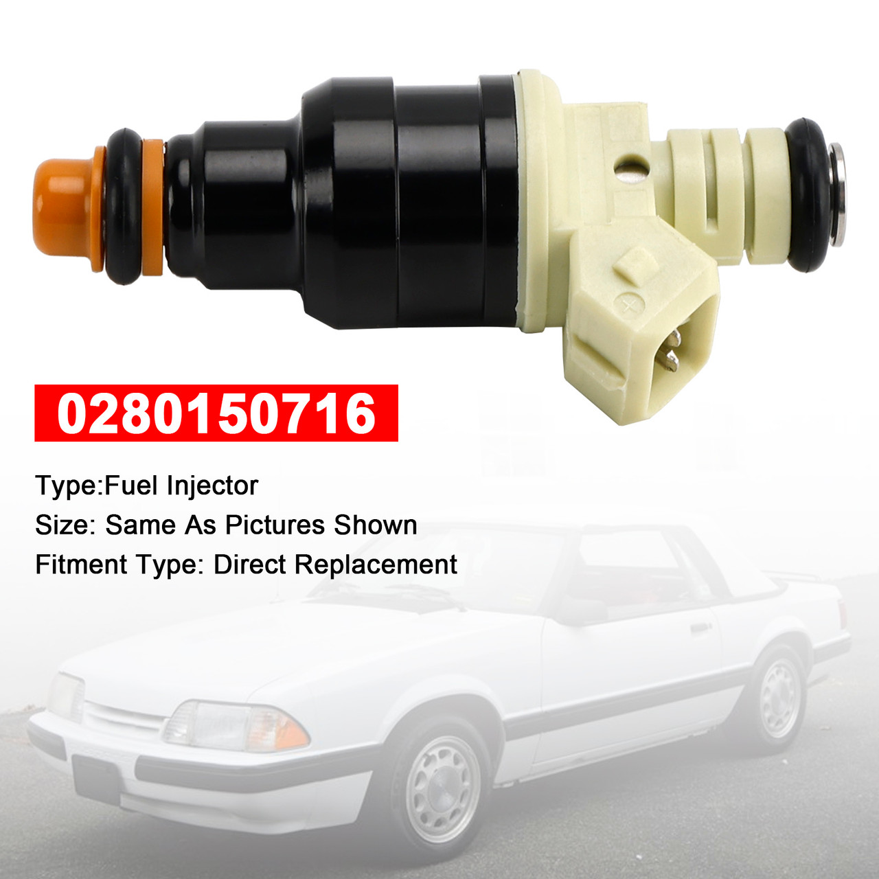 BMW K75 K1100 K120 K1100 K1200 K75T 1Pcs Fuel Injector 0280150211 Generic