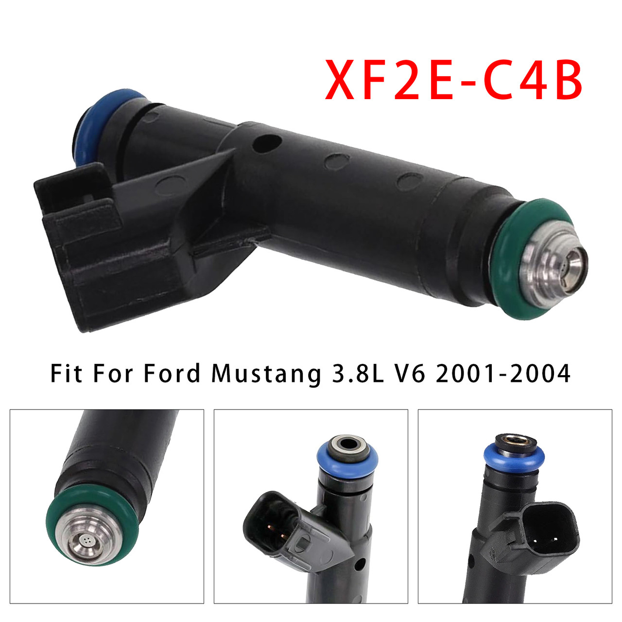 2002-2004 Ford Taurus Ranger V6 3.0L 1Pcs Fuel Injector XF2E-C4B Generic