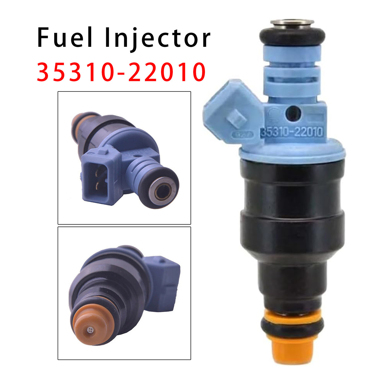 1994-1998 Hyundai Excel X3 1.5L 4 Cyl 1Pcs Fuel Injector 35310-22010 Generic