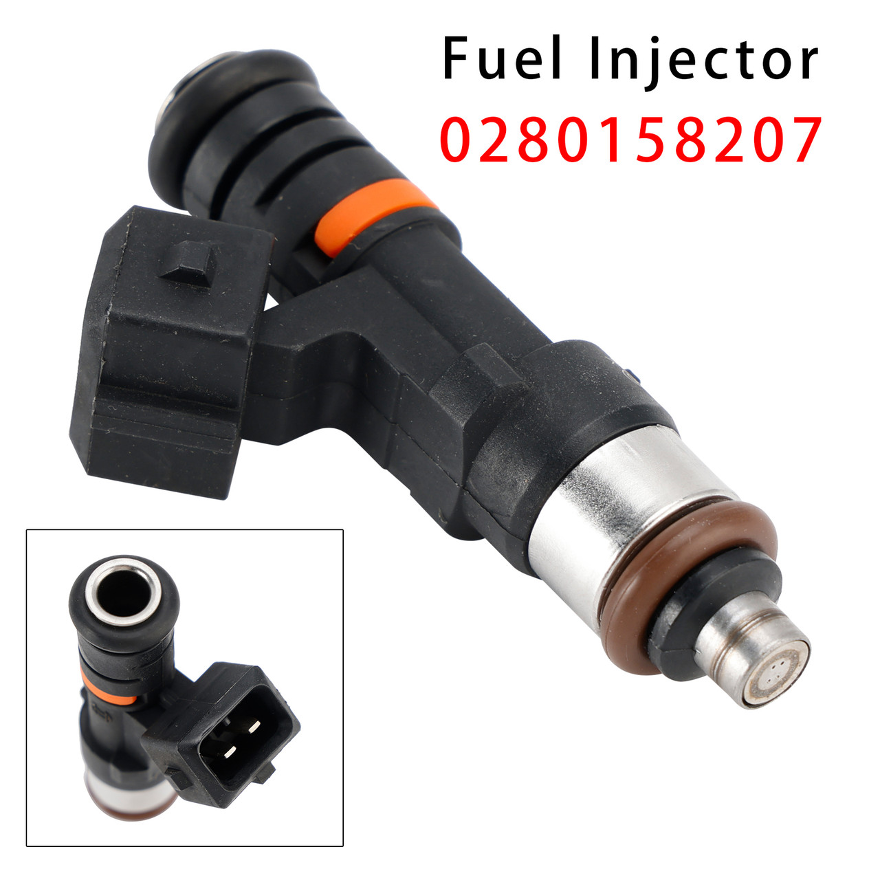 2010-2018 Ford B-Max C-Max Grand C-Max 1Pcs Fuel Injector 0280158207 Generic