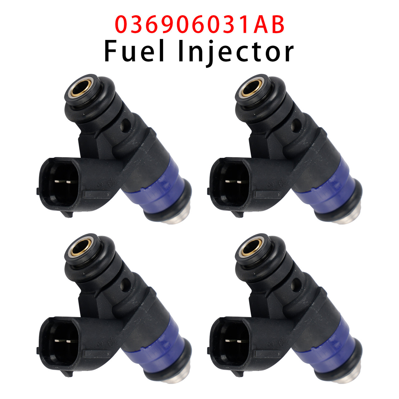 1999-2008 Skoda Fabia I 4Pcs Fuel Injector 036906031AB Generic