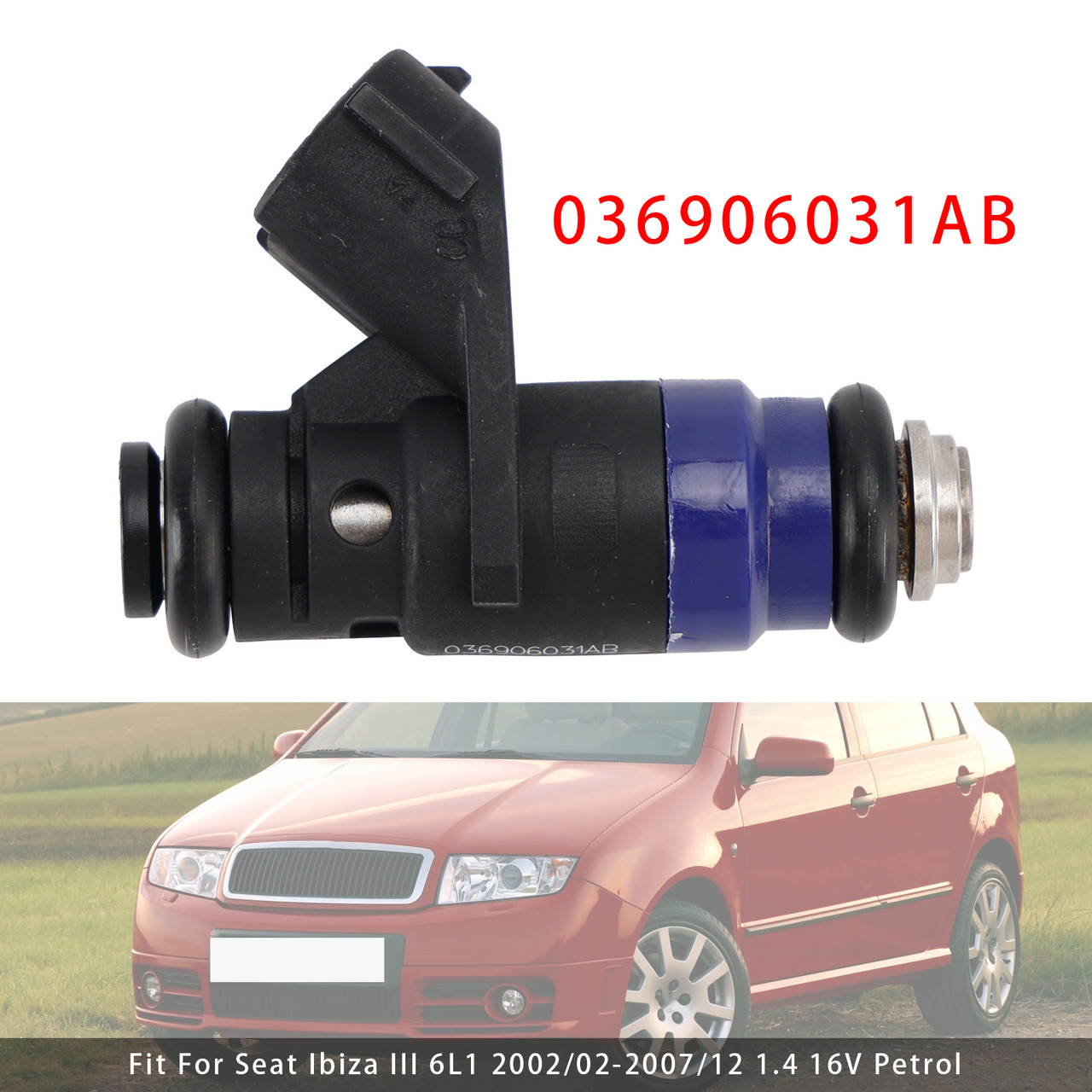 1999-2008 Skoda Fabia I 1Pcs Fuel Injector 036906031AB Generic