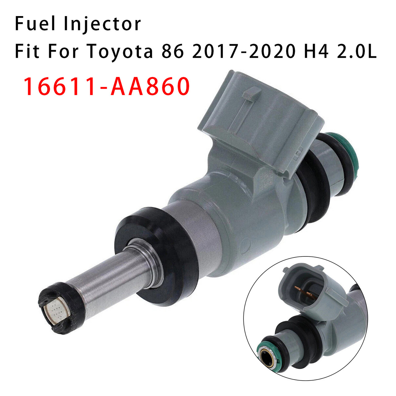 2017-2020 Toyota 86 H4 2.0L 1Pcs Fuel Injector 16611-AA860 Generic