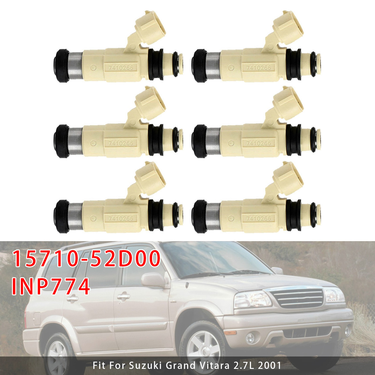 1994-2003 UAZ 3160 2.9L Off-Road Vehicle 1Pcs Fuel Injector 0280158107 Generic