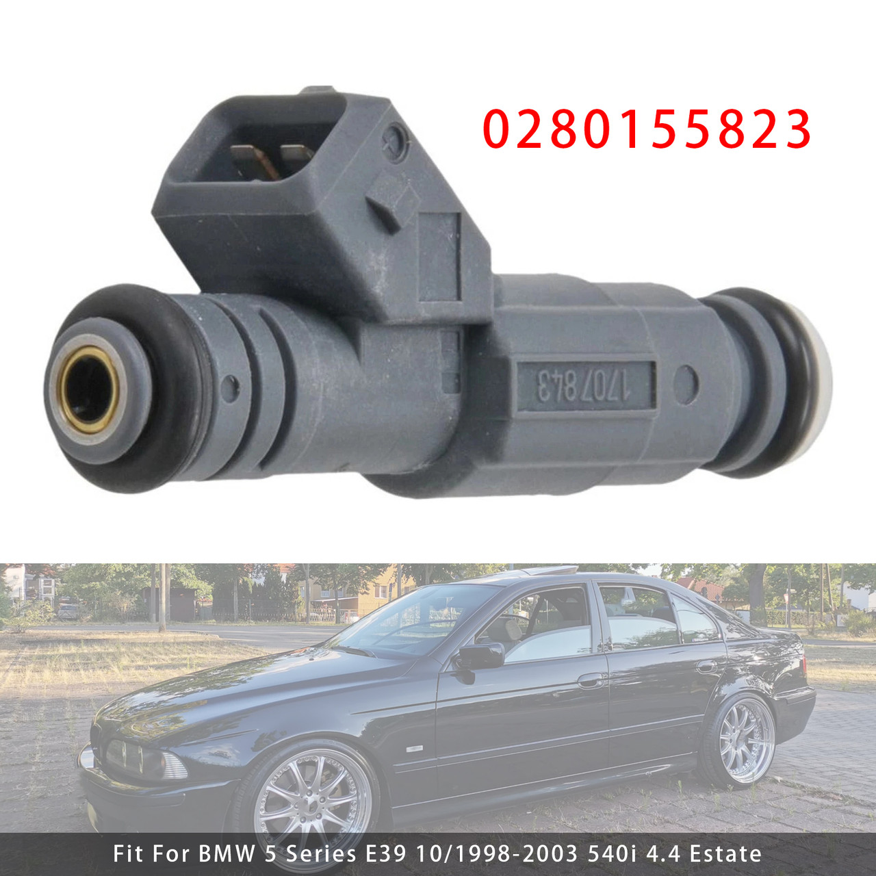 1998-2001 BMW 7 Series E38 1Pcs Fuel Injector 0280155823 Generic