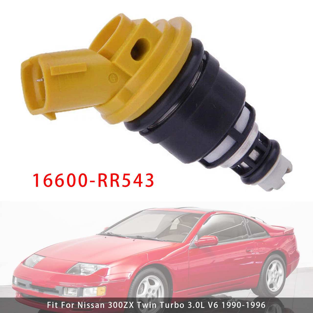 Nissan Silvia-S15 Fairlady-Z32 6Pcs Fuel Injector 16600-RR543 Generic