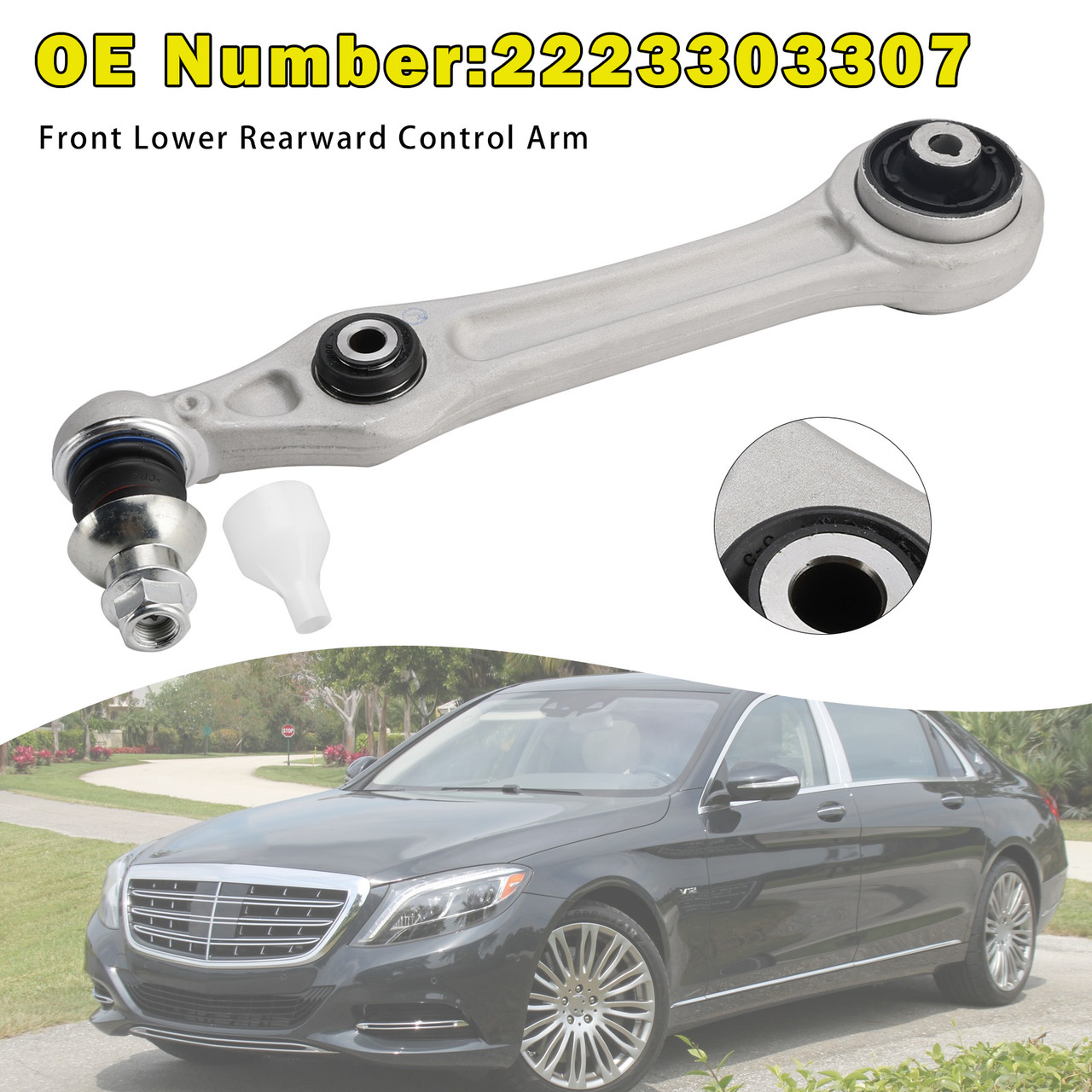 2013-2020 Benz Class S (W222) Front Lower Rearward Control Arm L/R 2223303307 Generic