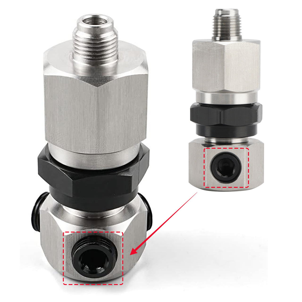 2002-2006 Honda Acura RSX K Series K20 K24 2x Oil Pressure Sensor Adapter Generic