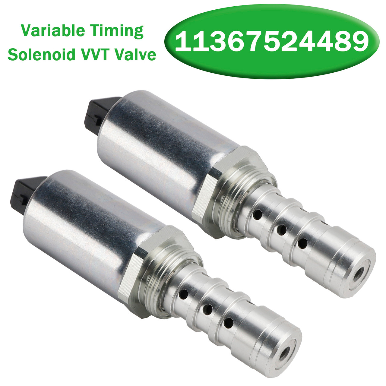2002-2003 BMW X5 4.4I 4.6IS SPORT UTILITY 4-DOOR 2PCS Variable Timing Solenoid VVT Valve 11367524489 Generic