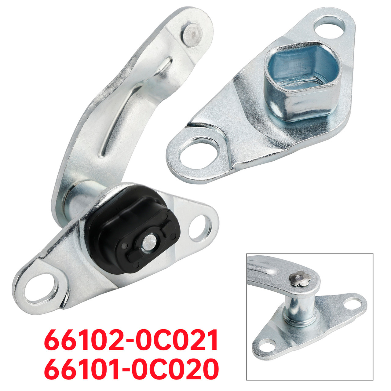 2007-2021 Toyota Tundra Tailgate Hinge Kit 66102-0C021 66101-0C020 Generic