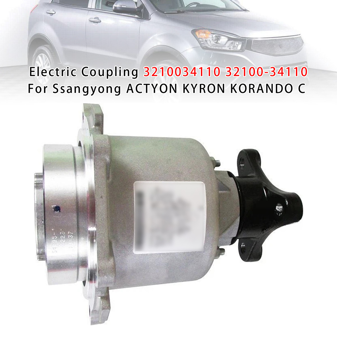 2014-2018 Ssangyong ACTYON KYRON KORANDO C Electric Coupling 3210034110 Generic