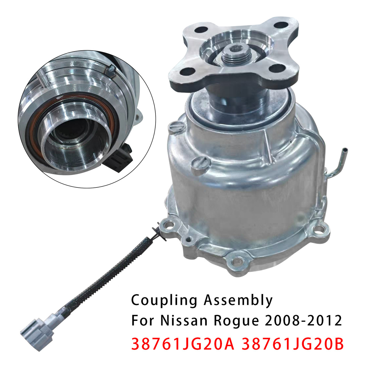 2008-2012 Nissan Rogue Coupling Assembly Electric 38761JG20A 38761JG20B Generic