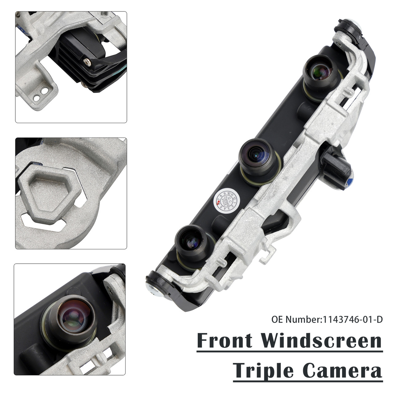 2021 Tesla Model 3 Front Windscreen Triple Camera 1143746-01-D Generic