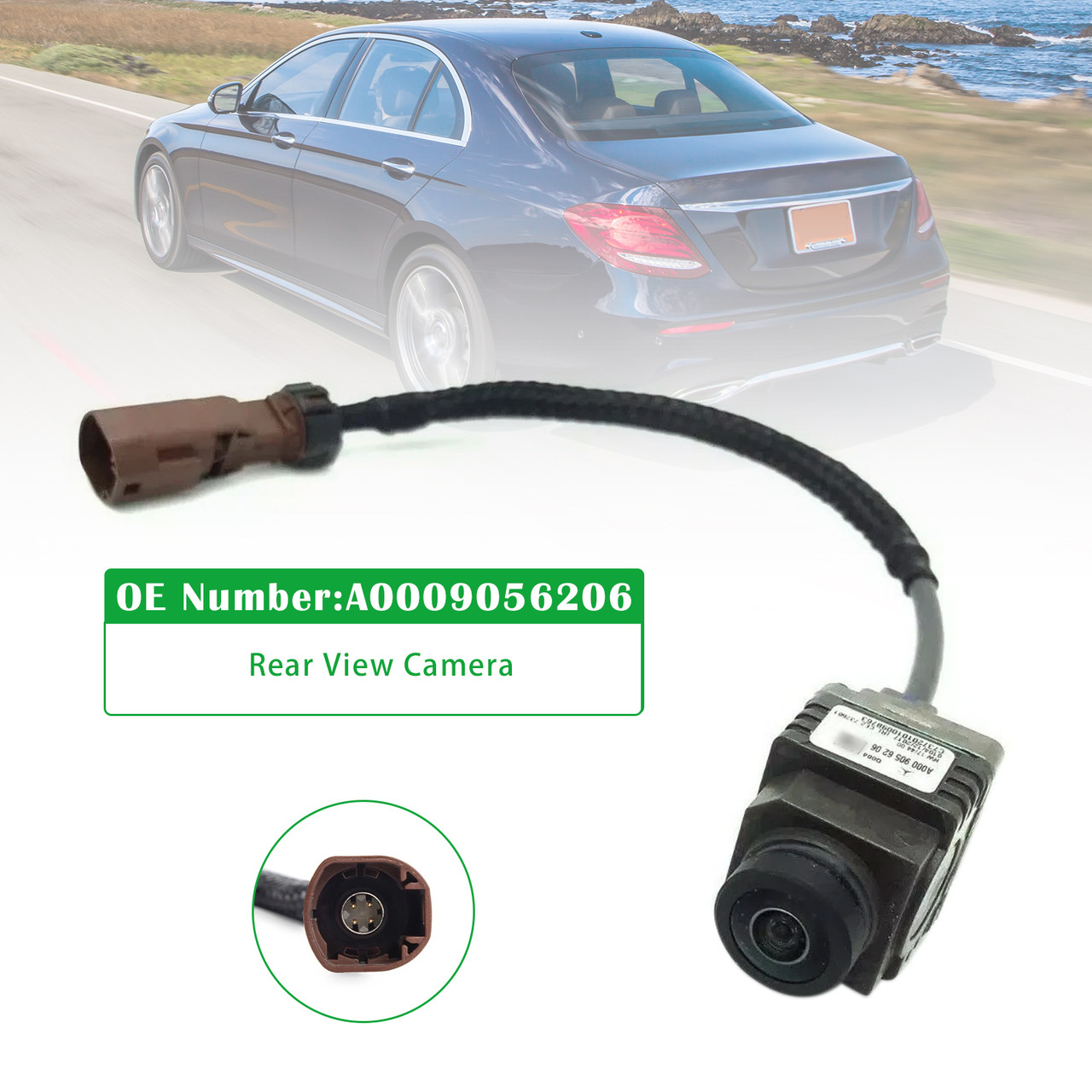 2014-2017 Mercedes E-Class E300 E43 AMG S550 S600 S63 AMG Rear View Camera A0009056206 Generic