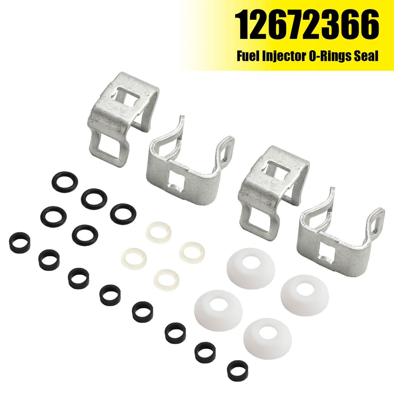 12672366 Fuel Injector O-Rings Seal for Chevy Express Van SaVana