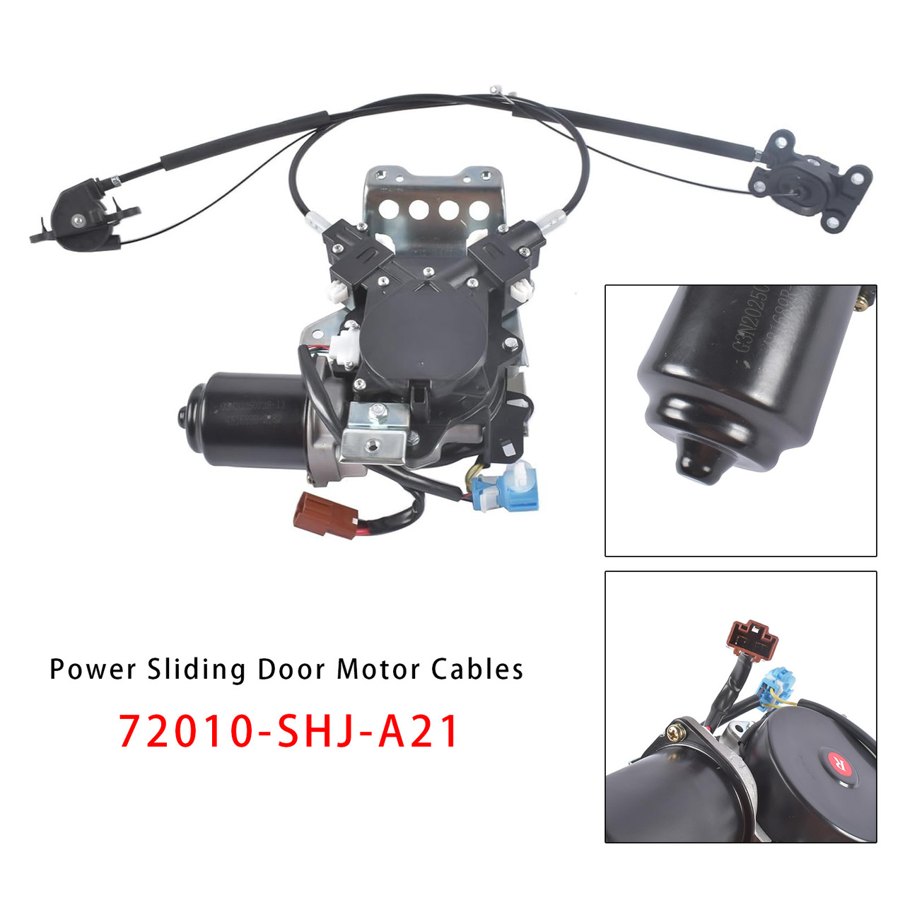 2005-2010 Honda Odyssey Right Power Sliding Door Motor Cables 72010-SHJ-A21 Generic