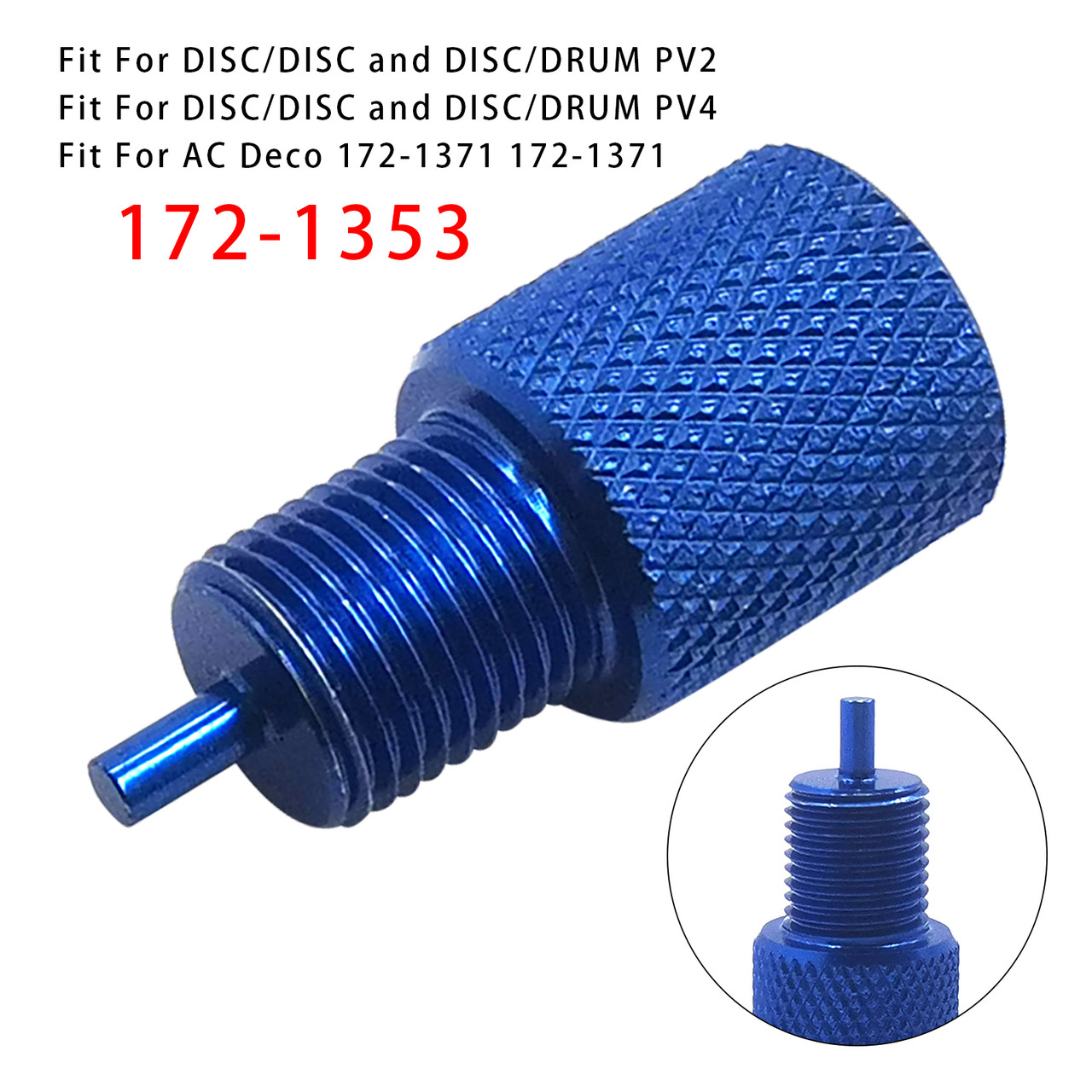 DISC DRUM PV2 and PV4 AC Brake Proportioning Valve Bleeder Tool 172-1353 Generic