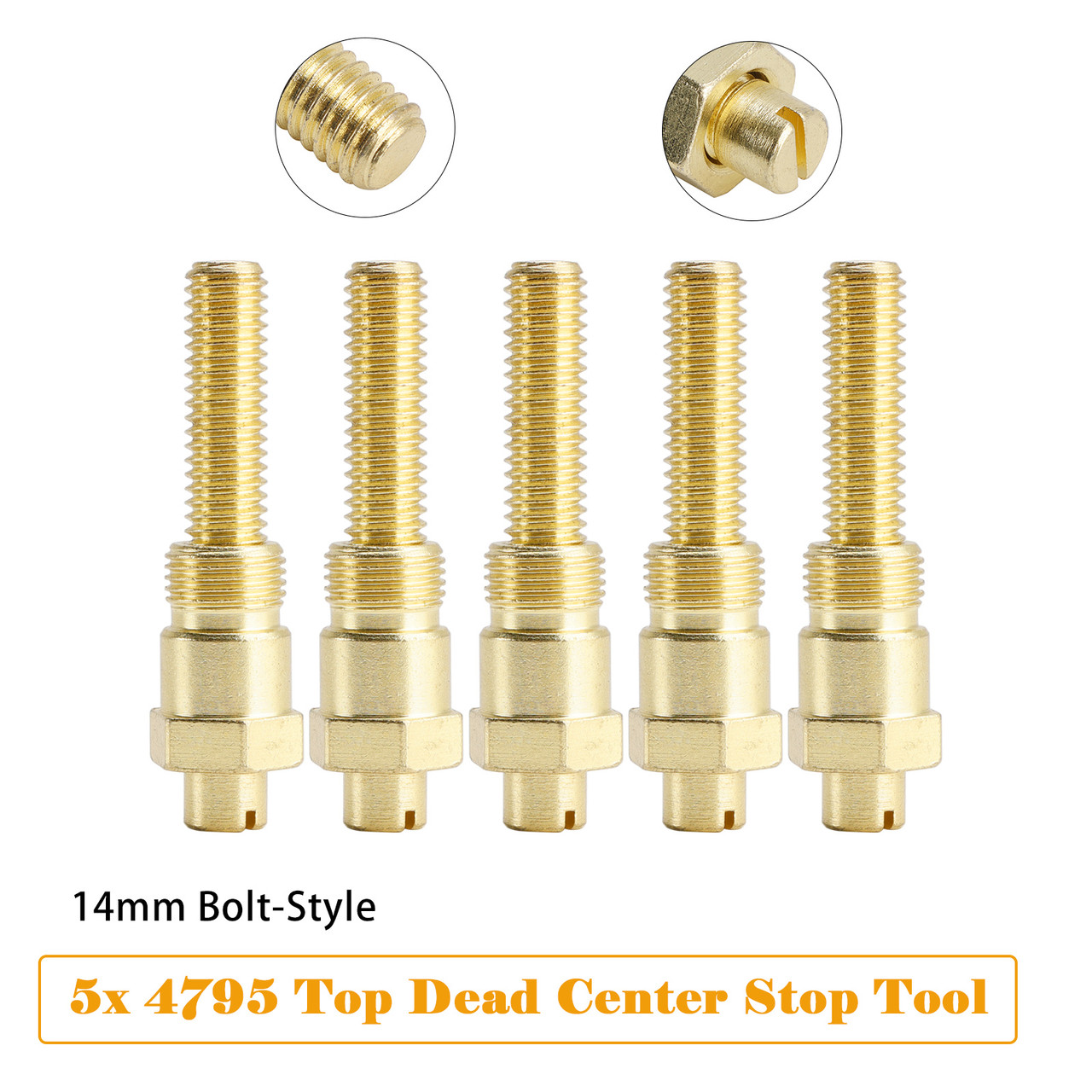 5x 4795 Top Dead Center Stop Tool 14mm Bolt-Style