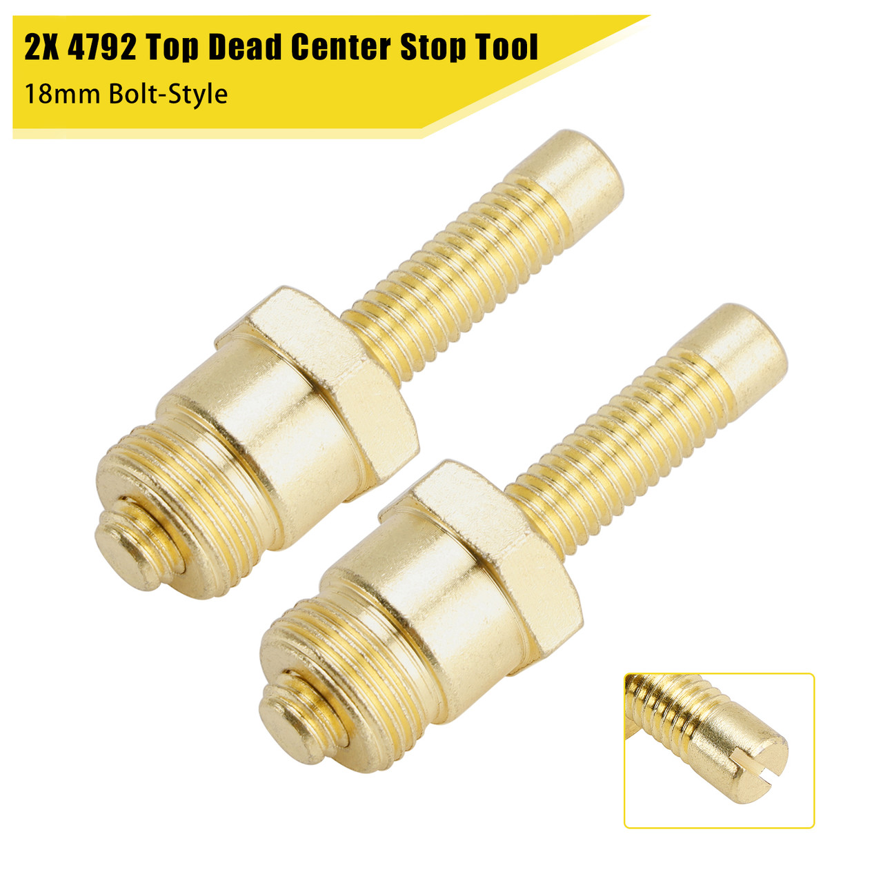 2x 4792 Top Dead Center Stop Tool 18mm Bolt-Style