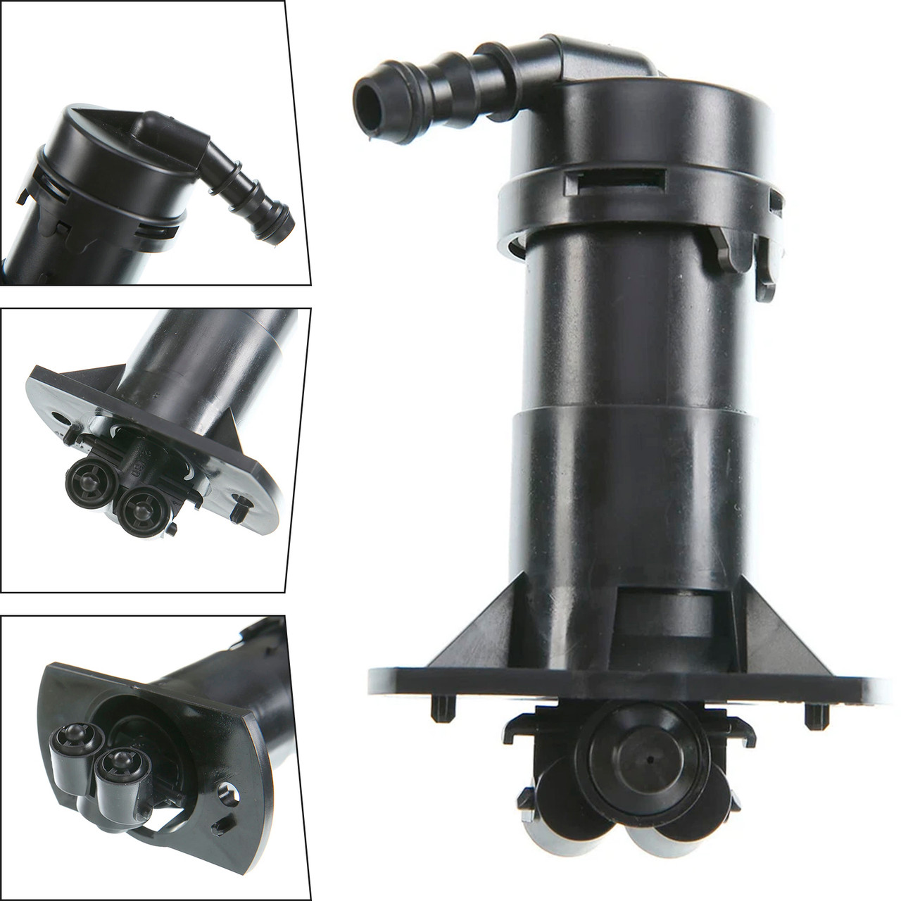 2004-2008 Audi A6 C6 1 Pair Front Headlight Spray Washer Nozzle 4F0955101,4F0955102 Generic