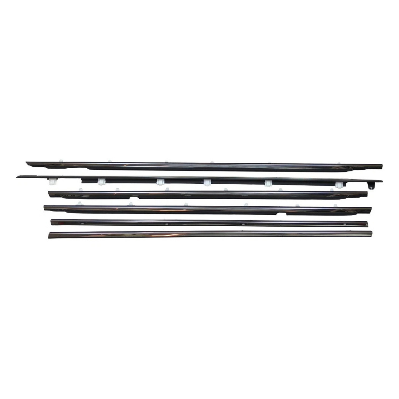 1991-1997 Toyota Land Cruiser 80 Series 6PCS Door Weatherstrip Seal 75710-60011 Generic