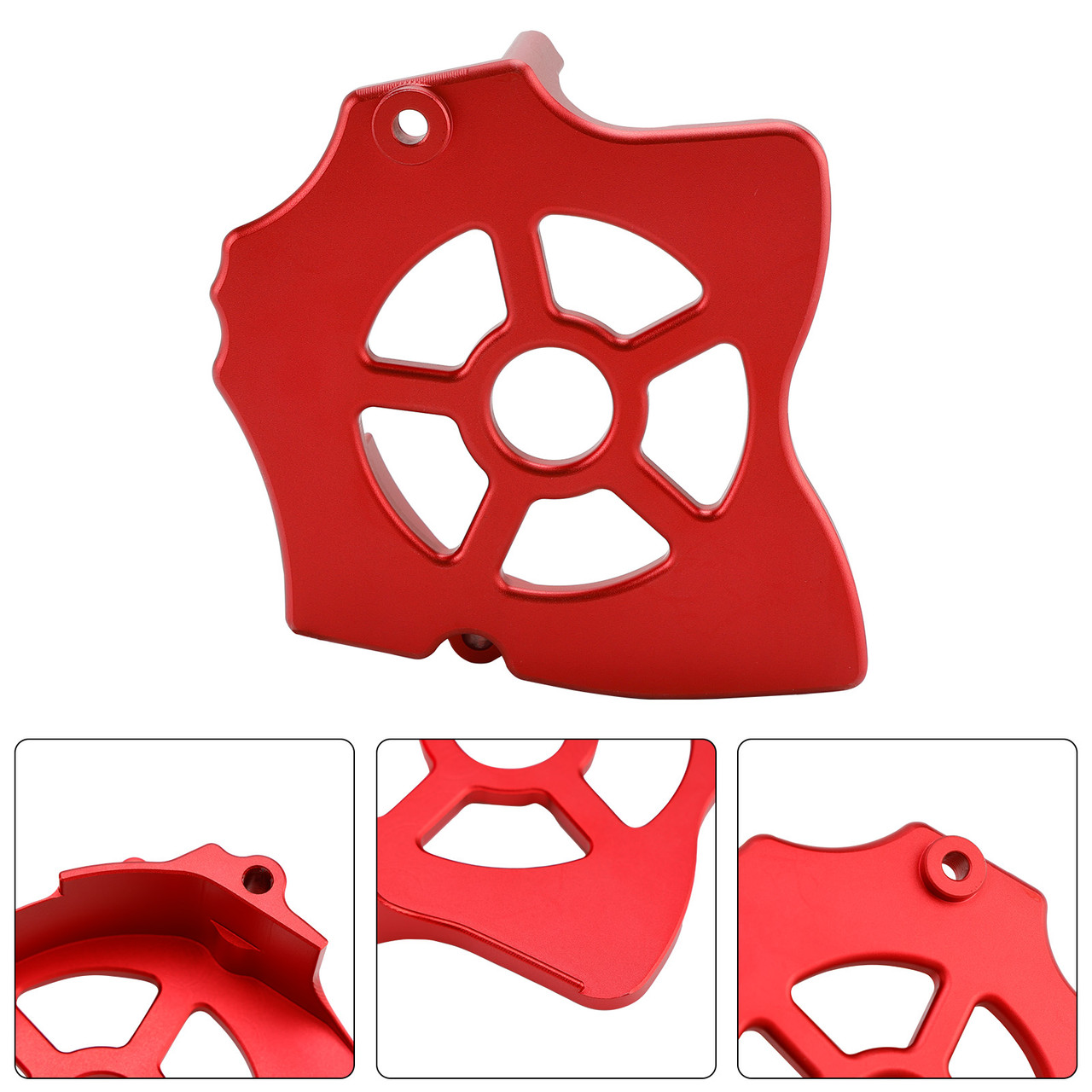 1993-2025 Honda XR650L Front Sprocket Cover Chain Guard Protector Red Generic