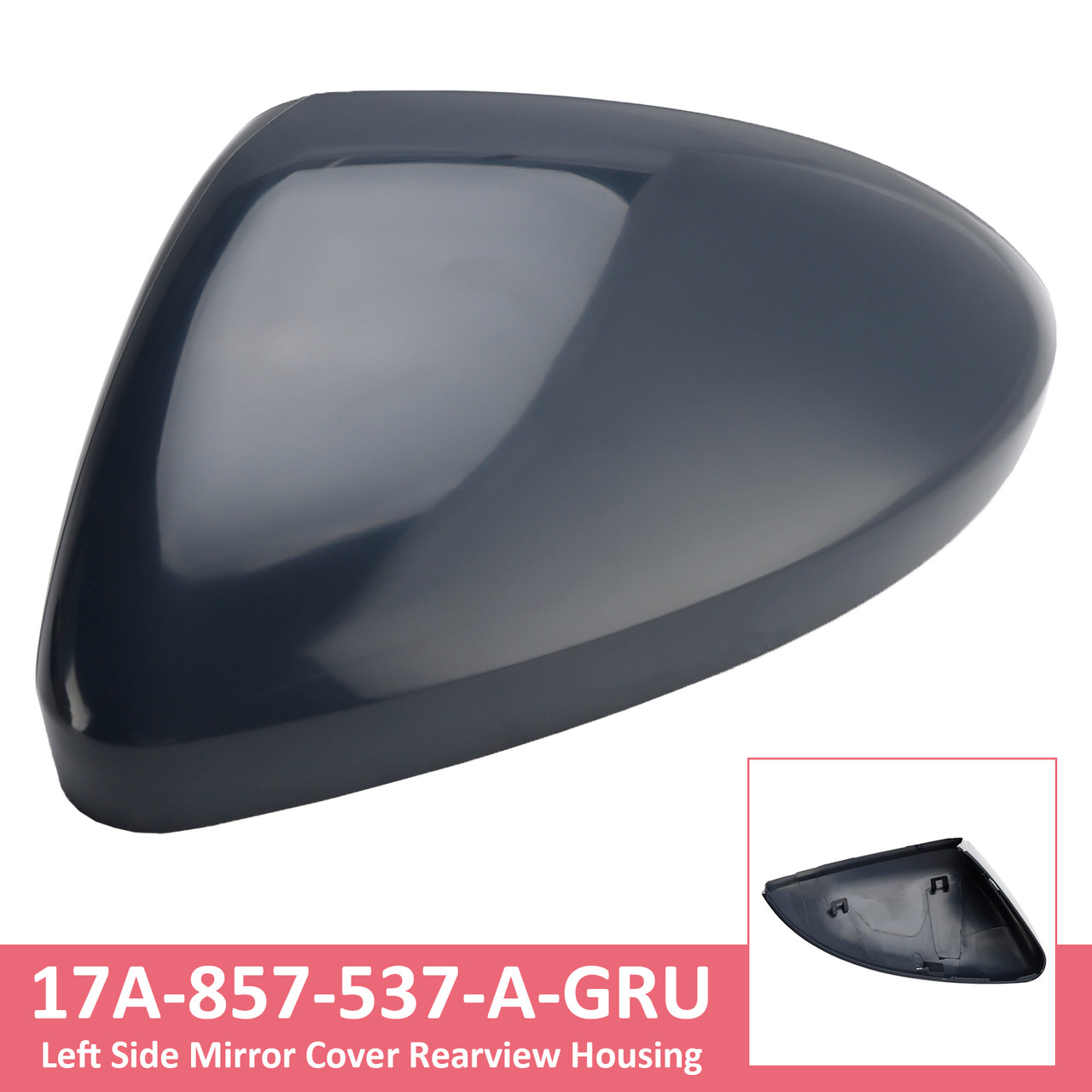 2019-2025 VW Jetta S/ SE/ SEL Left Side Mirror Cover Rearview Housing Generic