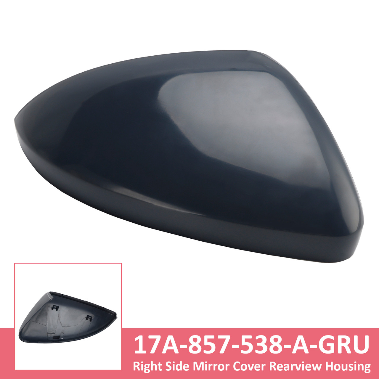 2019-2025 VW Jetta S/ SE/ SEL Right Side Mirror Cover Rearview Housing Generic