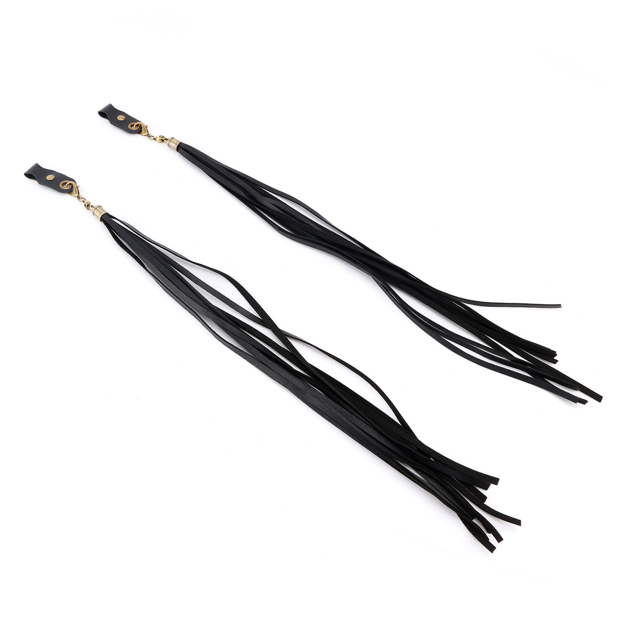 Handlebar Tassel Brake Lever Grip Decoration Black For Dyna Road Glide Road King