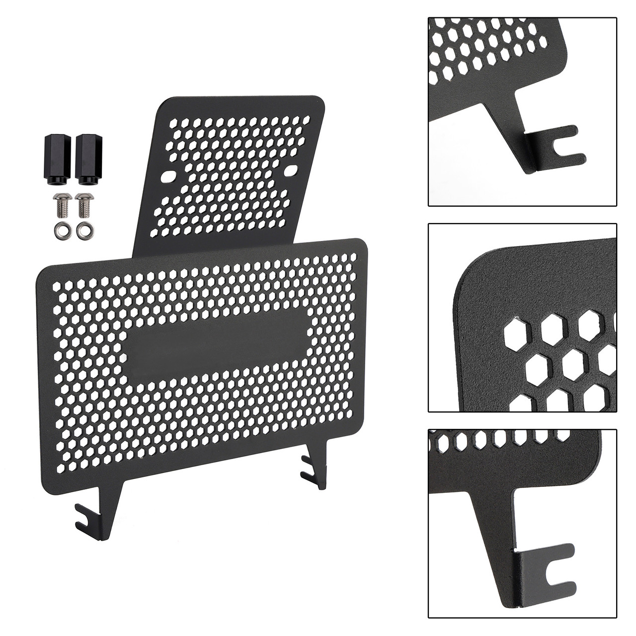 2018-2025 DUCATI Scrambler 1100 Radiator Guard Protector Radiator Cover Black Generic