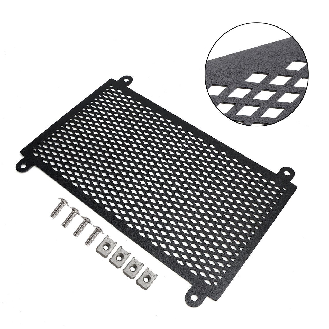 2024-2025 KAWASAKI Eliminator 500 Radiator Guard Protector Radiator Cover Black Generic