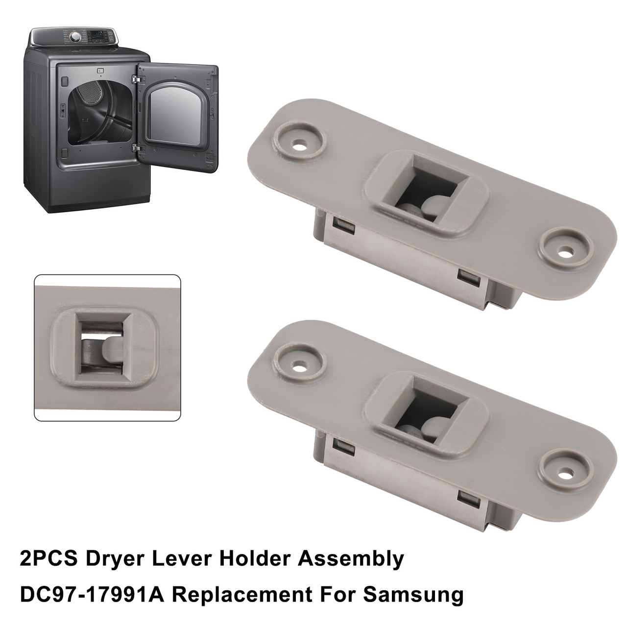 DA97-12594A Refrigerator Dispenser Ice Chute and Gasket Assembly for Samsung